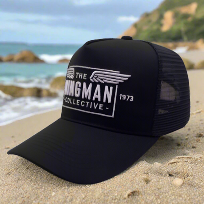 Cap - The Wingman - Cloud Rider - Black